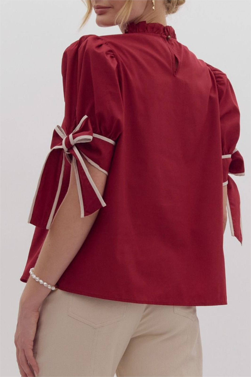 Tinsley Bow Top