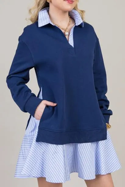 Preppy Layered Dress
