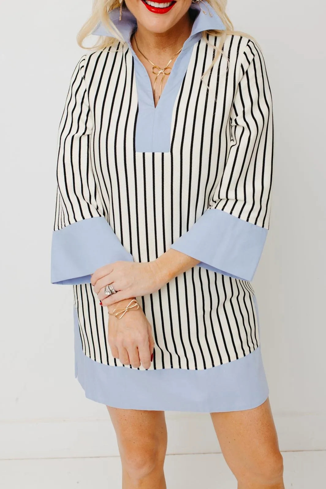 Striped Mini Dress