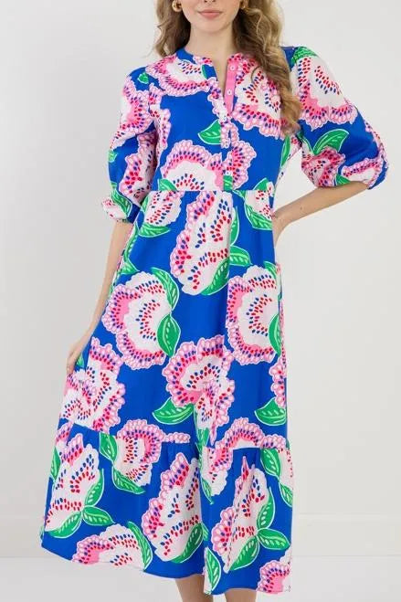 Riley Dress, Petal Tango
