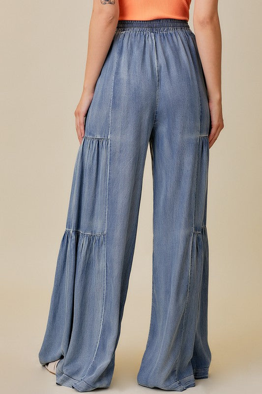 Deserae Chambray Pants