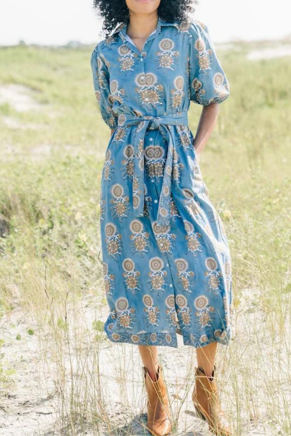 Special Print Midi Dress