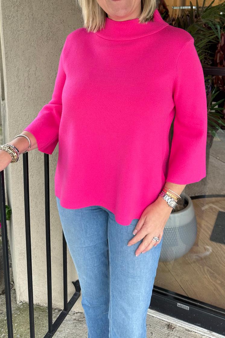 Mock Neck Sweater